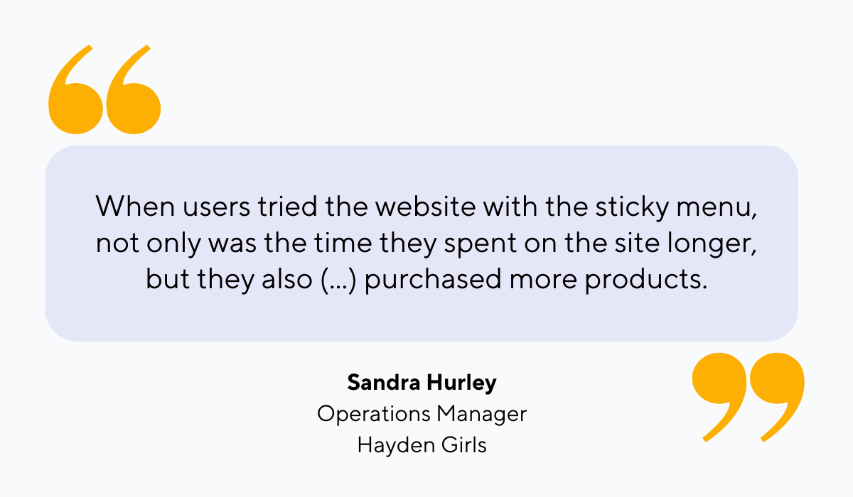 quote on sticky tabs