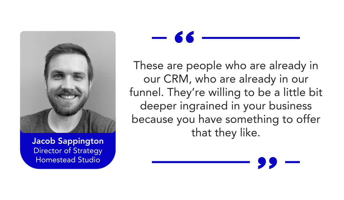 quote on the benefits of using a multi-step form that asks for an email address first