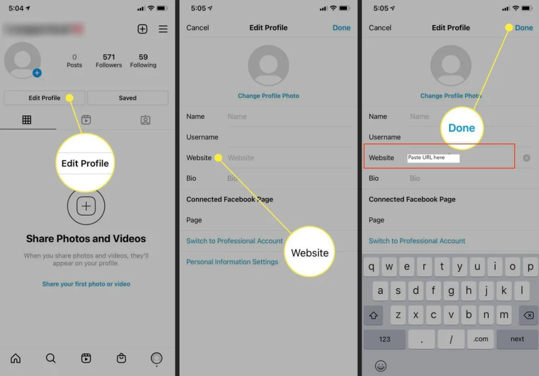 image12-Feb-05-2026-11-16-43-9379-AMStep-by-step Instagram profile edit screens showing where to add a website link