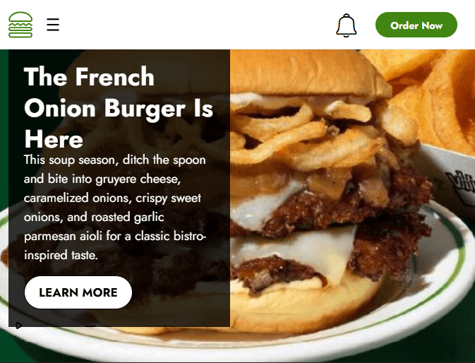 shake shack screenshot