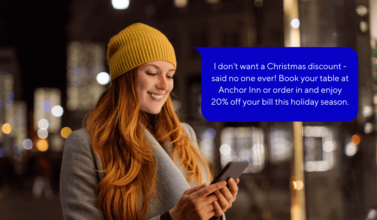 holiday greetings sms example