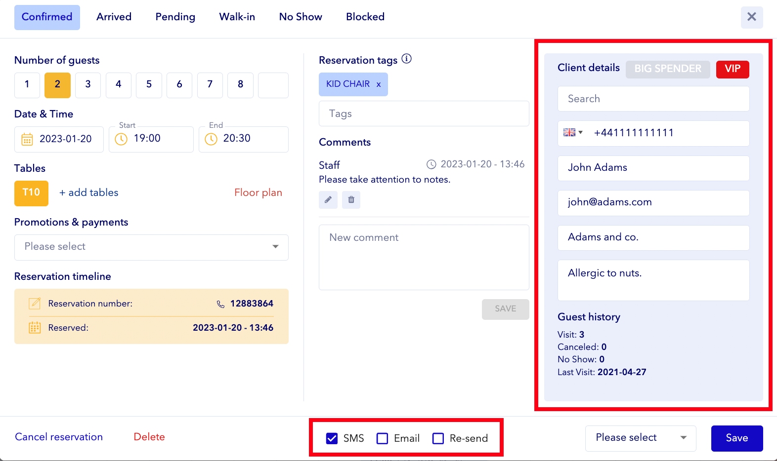 tablein tool screenshot