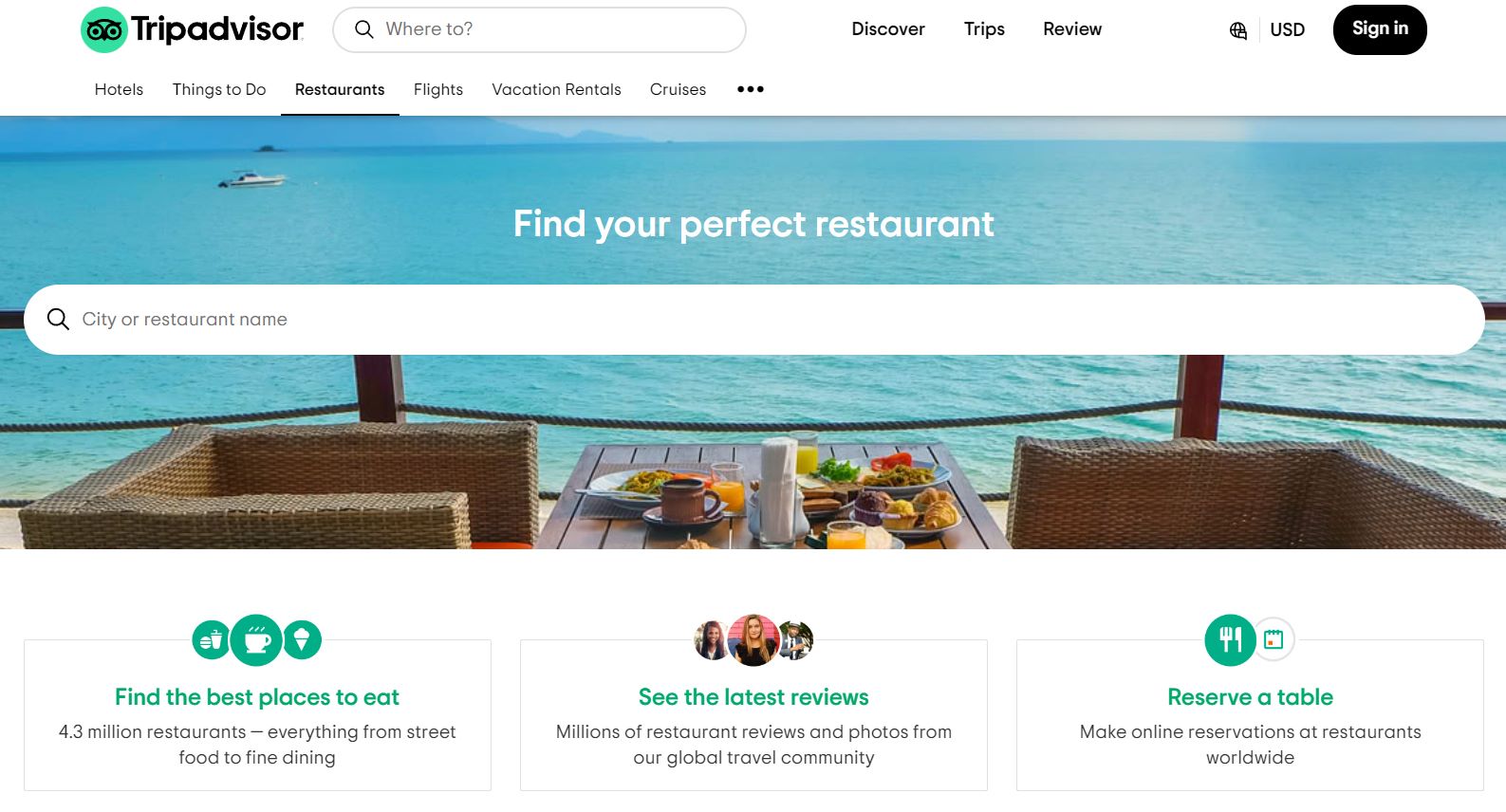 tripadvisor website screenshot