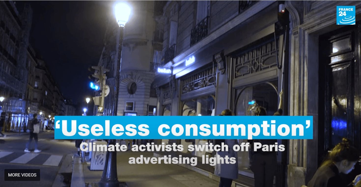 Lucha contra el consumo inútil de energía en París