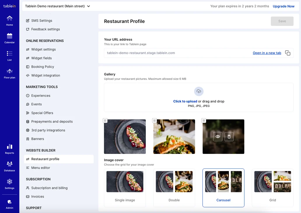 tablein tool screenshot