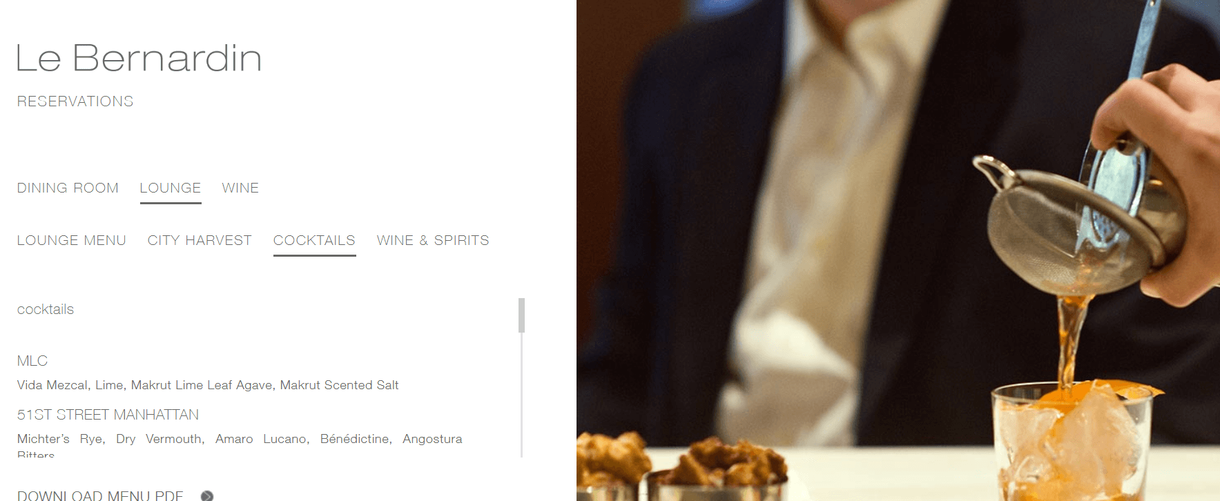le bernardin screenshot