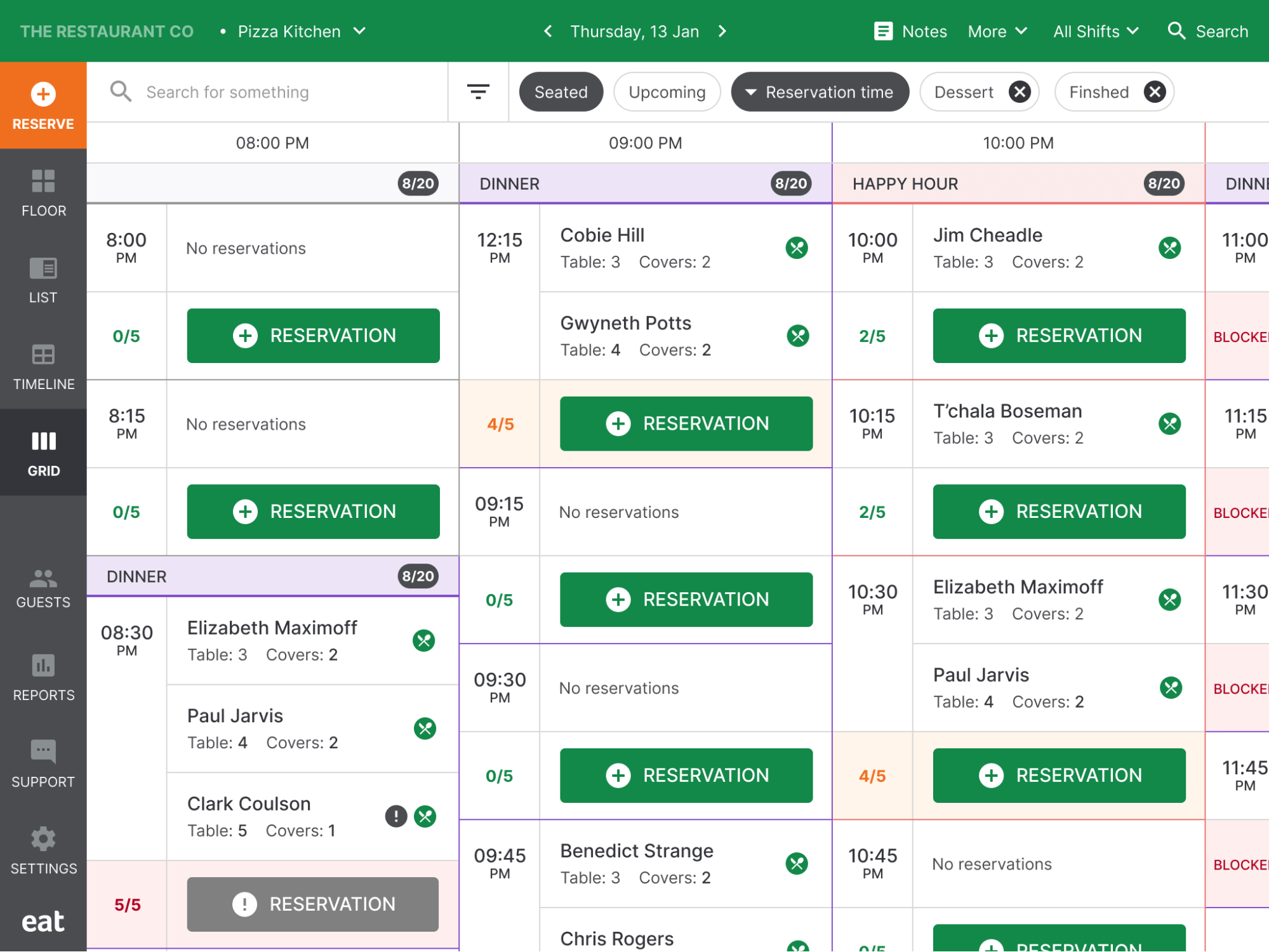 eatapp dashboard screenshot