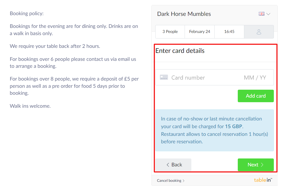 Image 9 for Restaurant Cancellation Policy Template