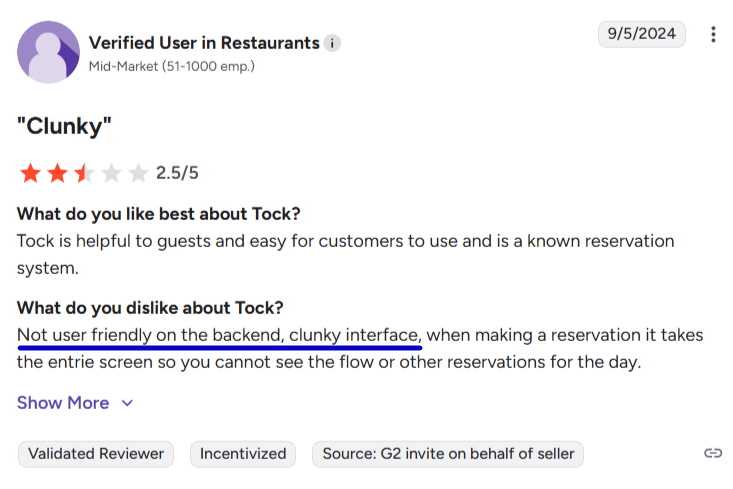 tock review screenshot