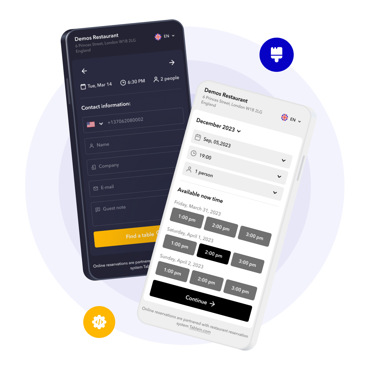 online_table_booking_custom_widget